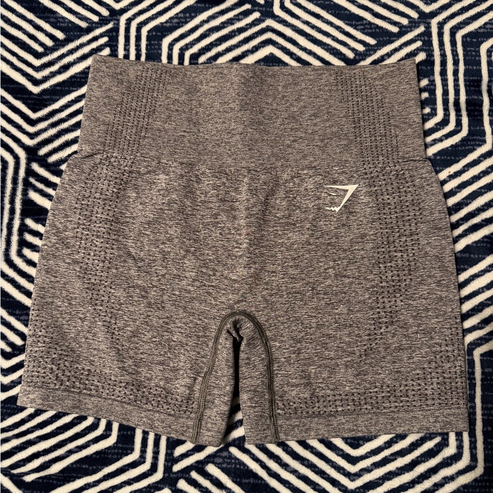 Gym Shark Seamless Gray Shorts